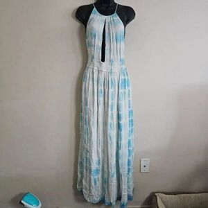 NWT Folkie Maxi Grecian Goddess Dress